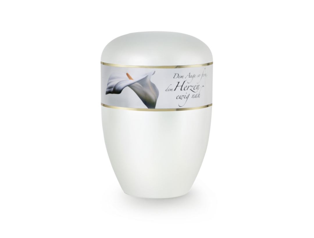 Edition Poesie, perlmutt , Calla, Dem Auge so fern…,  biol. abbaub.