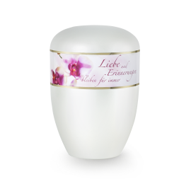 Edition Poesie, perlmutt , Orchidee, Liebe und Erinnerungen…,  biol. abbaub.