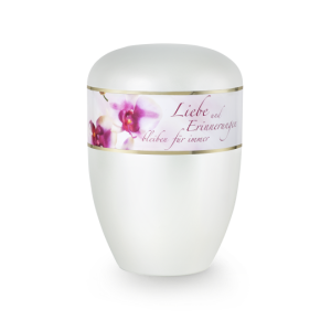 Edition Poesie, perlmutt , Orchidee, Liebe und Erinnerungen…,  biol. abbaub.