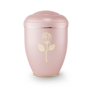 Edition Creatio, perlmutt rosé, Fuß poliert, Rose