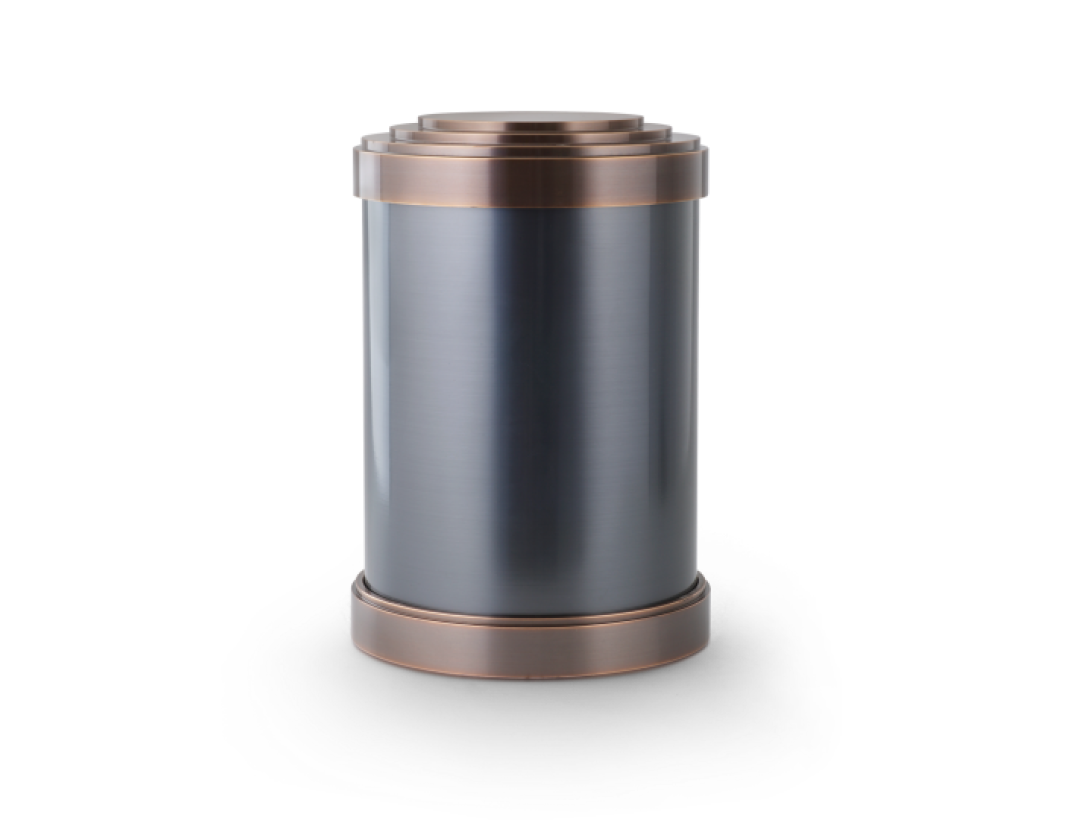 Metallguss, Zylinder aus Kupfer gezogen Metallguss, Zylinder aus Kupfer gezogen