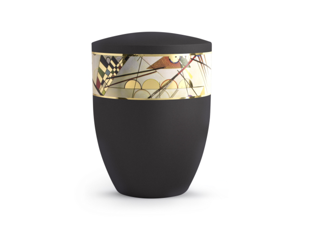 Edition Arte, Künstlerserie, schwarz, umlaufendes Motiv Komposition Edition Arte, Künstlerserie, schwarz, umlaufendes Motiv Komposition