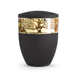 Edition Arte, Künstlerserie, schwarz, umlaufendes Motiv Lebensbaum Edition Arte, Künstlerserie, schwarz, umlaufendes Motiv Lebensbaum