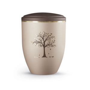 Edition La Vida, champagner/siena, Baum Herbst gold/siena, biol. abbaub.