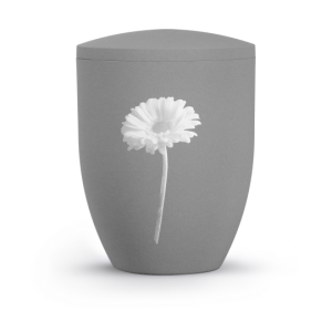 Edition By Nature, steingrau, Gerbera, an die bekannten BOK Motive angelehnt