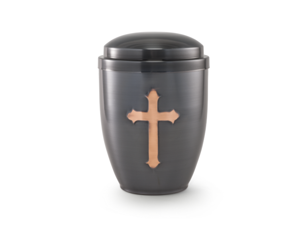 Kupfer, galvanisch gefärbt Kreuz getrieben Kupfer, galvanisch gefärbt Kreuz getrieben