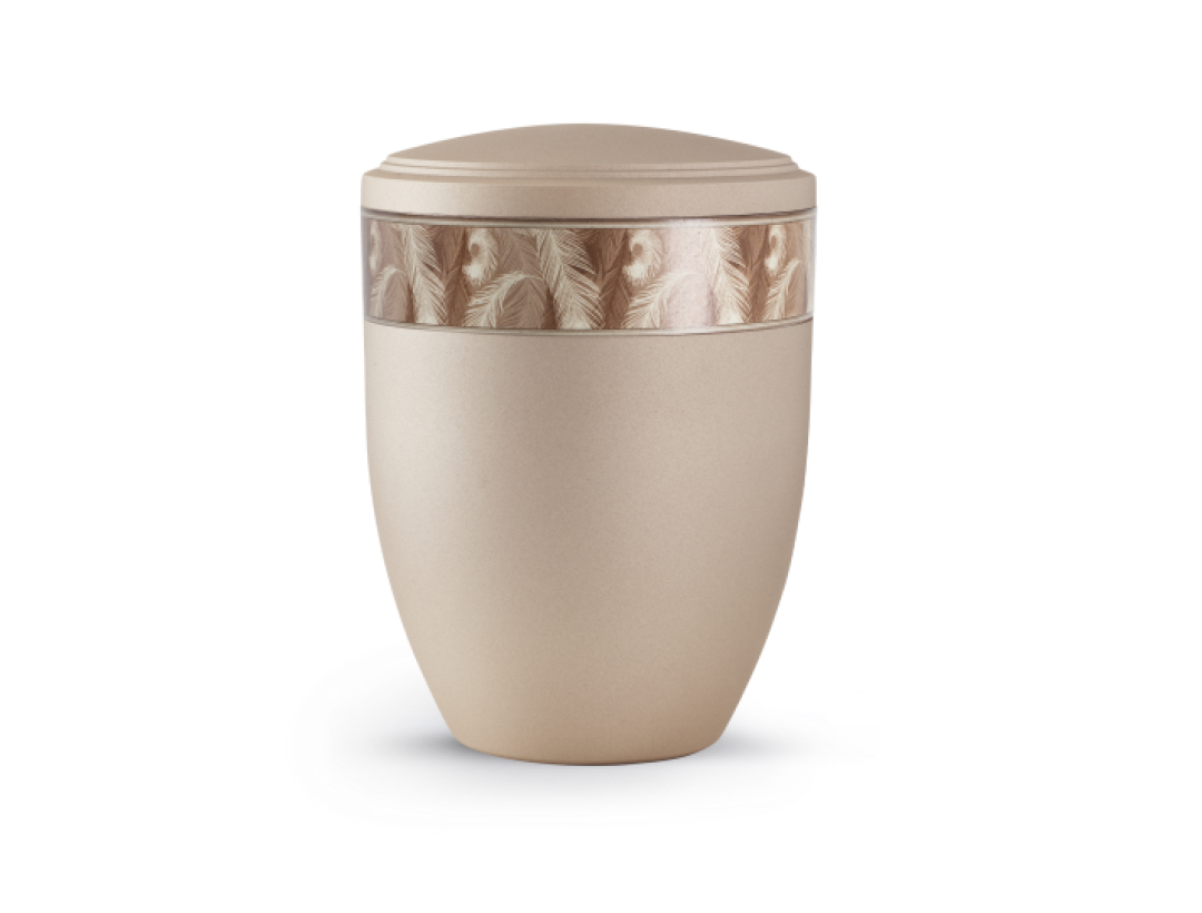 Edition Papyrus, velvet champagner, Federndekor Edition Papyrus, velvet champagner, Federndekor