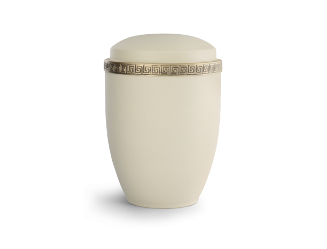 Edition Athena, Samton creme, Mäanderprägung, Cestal