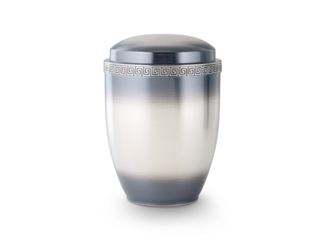 Kupfer, Silberauflage. Mäanderfries Kupfer, Silberauflage. Mäanderfries