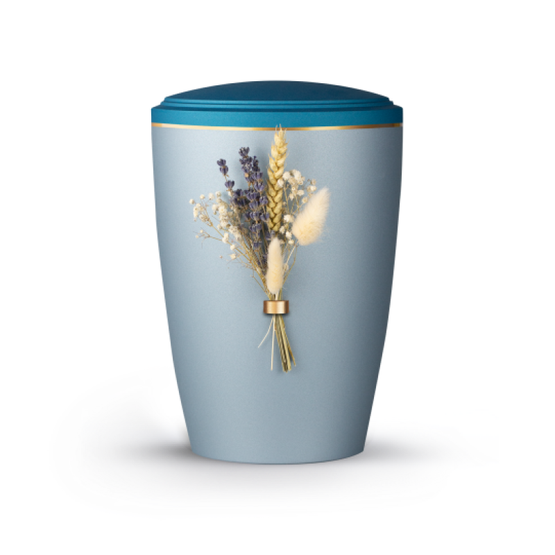 Edition Blomera, Arctic Türkis/Eisblau, Lavendel Strauß