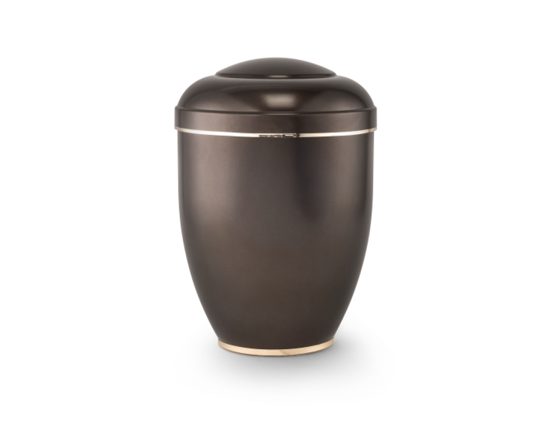 Edition Creatio, perlmutt chocolat, Fuß poliert, biol. abbaub. Edition Creatio, perlmutt chocolat, Fuß poliert, biol. abbaub.