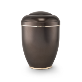 Edition Creatio, perlmutt chocolat, Fuß poliert, biol. abbaub. Edition Creatio, perlmutt chocolat, Fuß poliert, biol. abbaub.