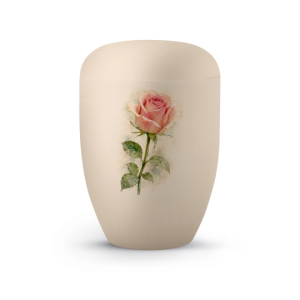 Editon Horizon, Samton creme, mit Aufdruck Rose