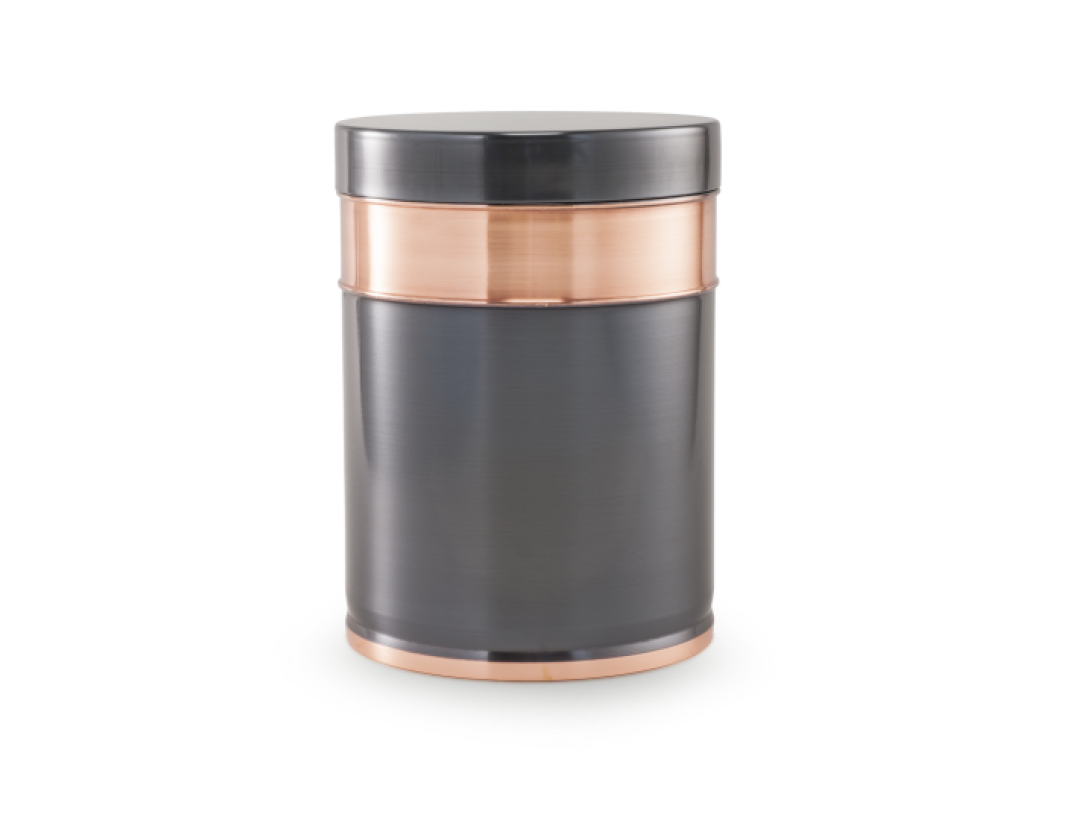 Kupfer, galvanisch gefärbt, ohne Namenstafel Kupfer, galvanisch gefärbt, ohne Namenstafel