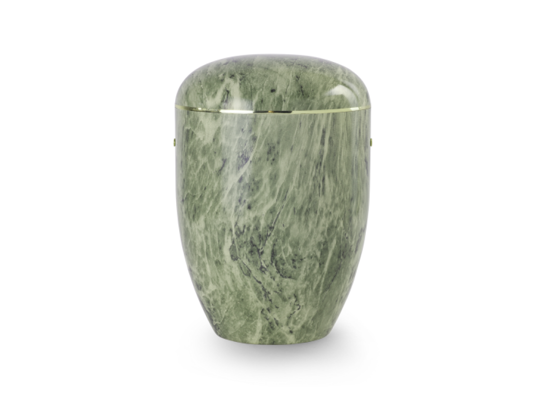 Edition Marmore, Marmoroptik grün-weiß, biol. abbaub. Edition Marmore, Marmoroptik grün-weiß, biol. abbaub.