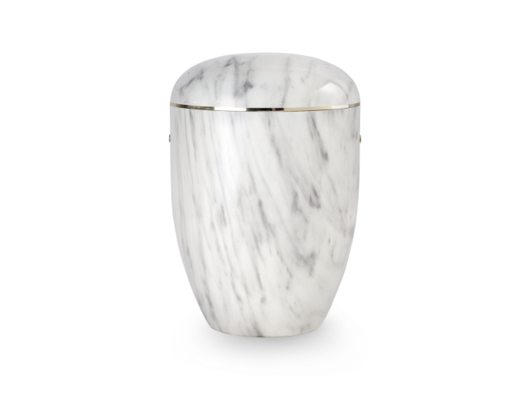 Edition Marmore, Marmoroptik Carrara-weiß, biol. abbaub. Edition Marmore, Marmoroptik Carrara-weiß, biol. abbaub.