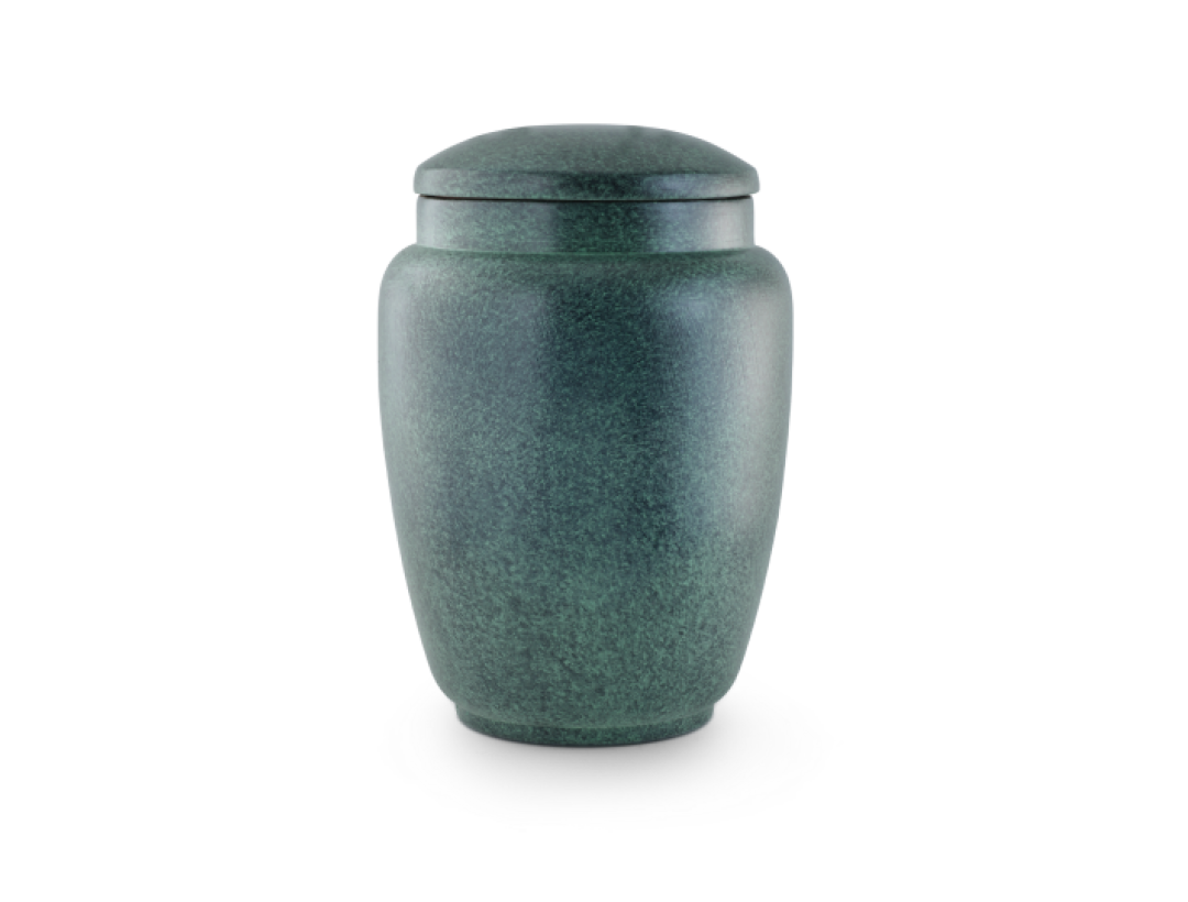 Keramik, von Hand patiniert