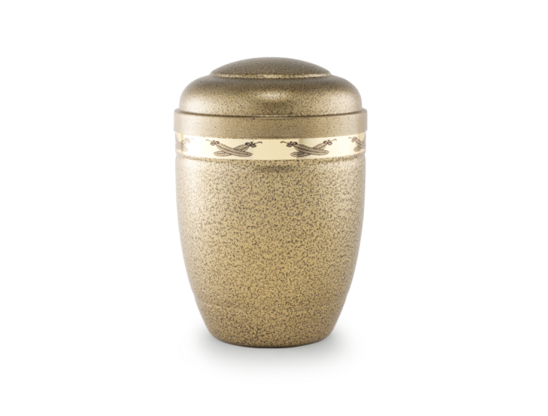 Cestal, gold-brokat Palmzweigdekor