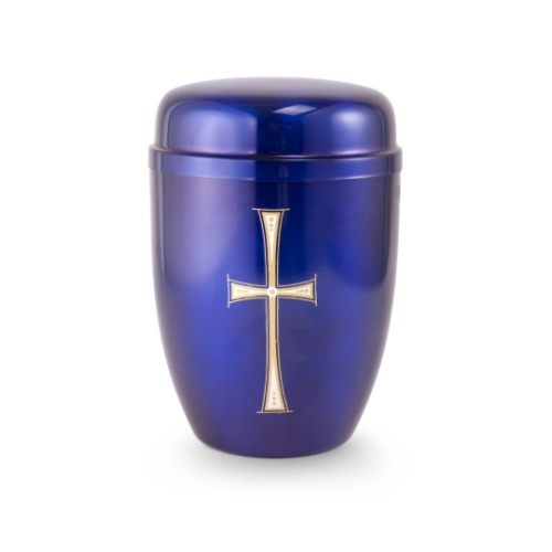 Cestal, blau, Kreuz