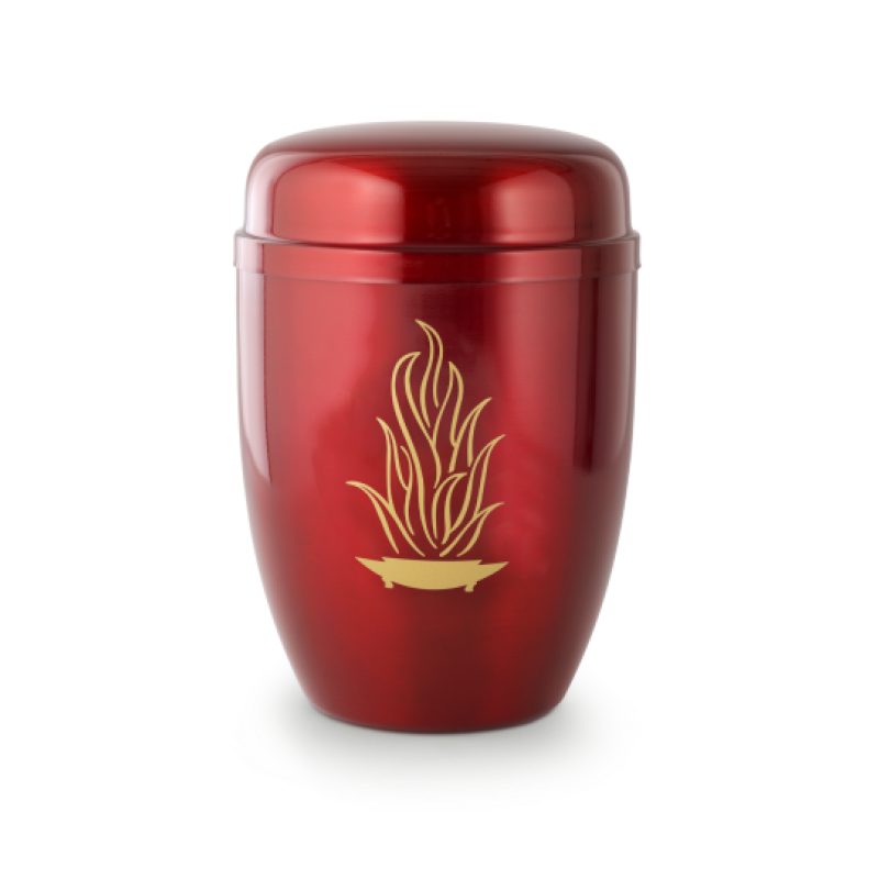 Cestal, rot, Flamme