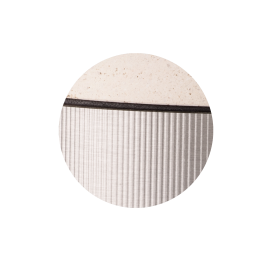 "Terra-Jura" Urne Edition Rocka, creme, Steinoptik geschliffen, Dekor Aluminiumeffekt, biol. abbaub. "Terra-Jura" Urne Edition Rocka, creme, Steinoptik geschliffen, Dekor Aluminiumeffekt, biol. abbaub.