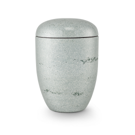 Terra-Jura Urne Edition Rocka, grün, Steinoptik geschliffen, biol. abbaub.