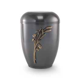 Kupfer, galvanisch gefärbt, Guß-Ähre Kupfer, galvanisch gefärbt, Guß-Ähre