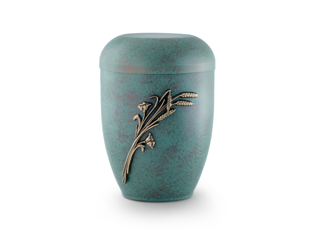 Kupfer, handpatiniert Gussähre Kupfer, handpatiniert Gussähre