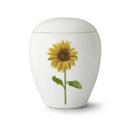 Edition Bianco, weiß, Sonnenblume, Keramik Edition Bianco, weiß, Sonnenblume, Keramik