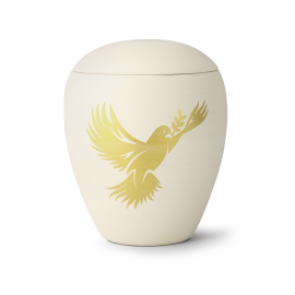 Edition Bianco, creme,Taube handbemalt, Keramik Edition Bianco, creme,Taube handbemalt, Keramik