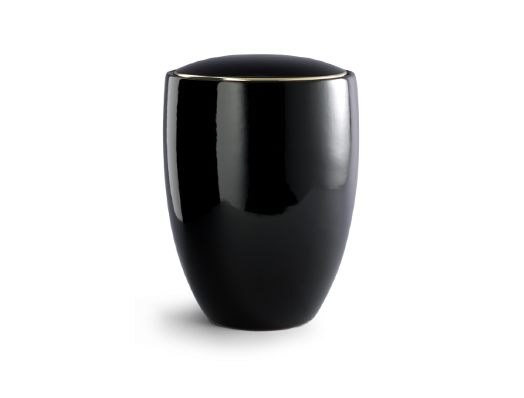 Edition Ceramica, tiefschwarz glänzend, Keramik