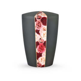 Edition Natura, anthrazit, Rosen, biol. abbaub. Edition Natura, anthrazit, Rosen, biol. abbaub.