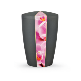 Edition Natura, anthrazit, Orchidee, biol. abbaub. Edition Natura, anthrazit, Orchidee, biol. abbaub.