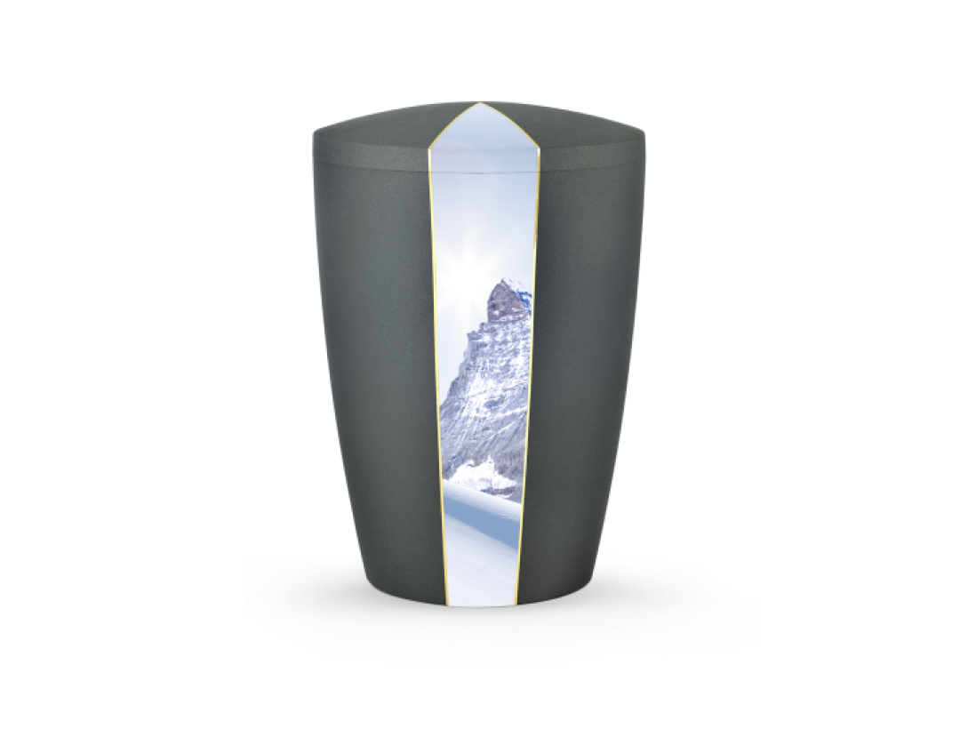 Edition Natura, Samtton anthrazit, Gipfel, biol. abbaub. Edition Natura, Samtton anthrazit, Gipfel, biol. abbaub.