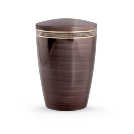 Edition Intarsia, kastanienbraun, Kreuze biol. abbaub. Edition Intarsia, kastanienbraun, Kreuze biol. abbaub.