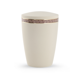 Edition Intarsia, creme, Mäander, biol. abbaub.