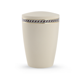 Edition Intarsia, creme, Zacken, biol. abbaub. Edition Intarsia, creme, Zacken, biol. abbaub.