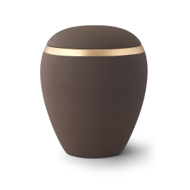 Edition Colour Line, Samton café, altgold Dekorstreifen, Keramik