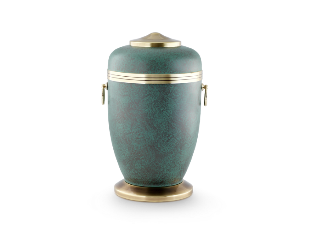 Kupfer, patiniert, Fuß Griffe, Haube MS Kupfer, patiniert, Fuß Griffe, Haube MS