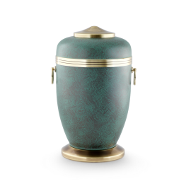 Kupfer, patiniert, Fuß Griffe, Haube MS Kupfer, patiniert, Fuß Griffe, Haube MS