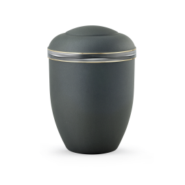 Edition Cascade, Samtton anthrazit, Wellendekor, biol. abbaub. Edition Cascade, Samtton anthrazit, Wellendekor, biol. abbaub.