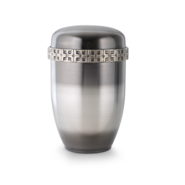 Cestal, galvanisch gefärbt, Kreuz-Gussdekor