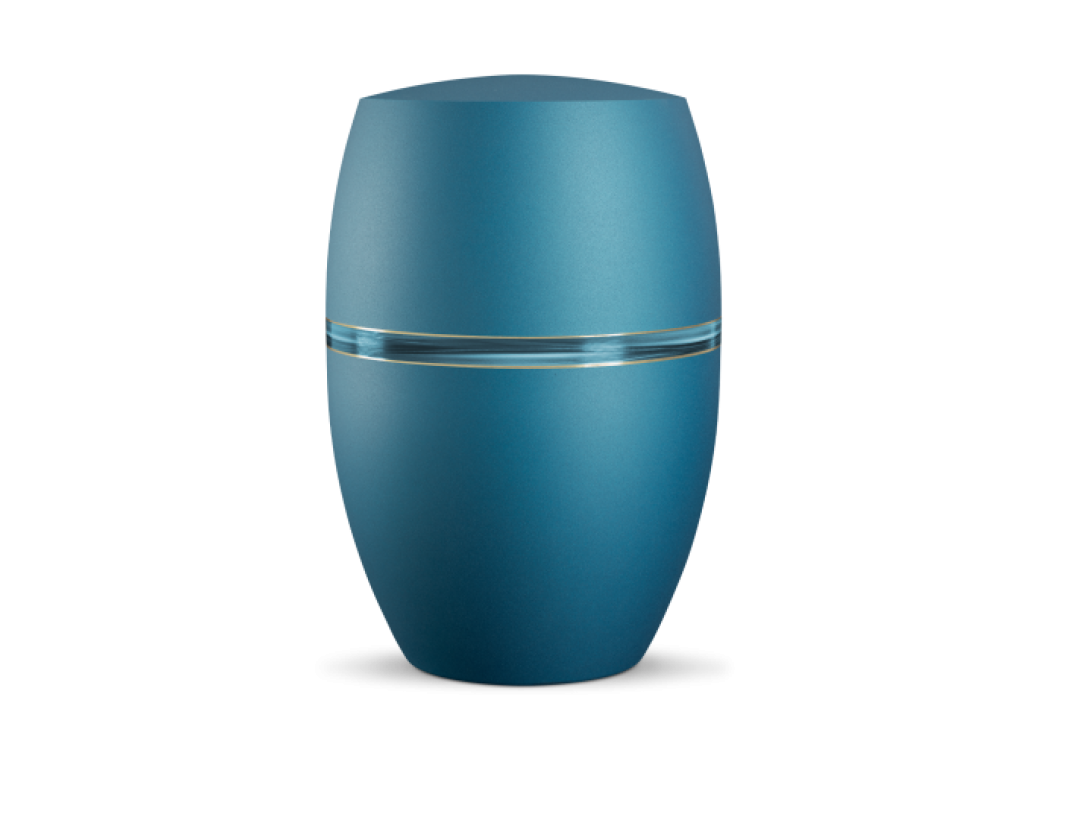 Infinity Sorrento, velvet Arctic Türkis, Wellendekor