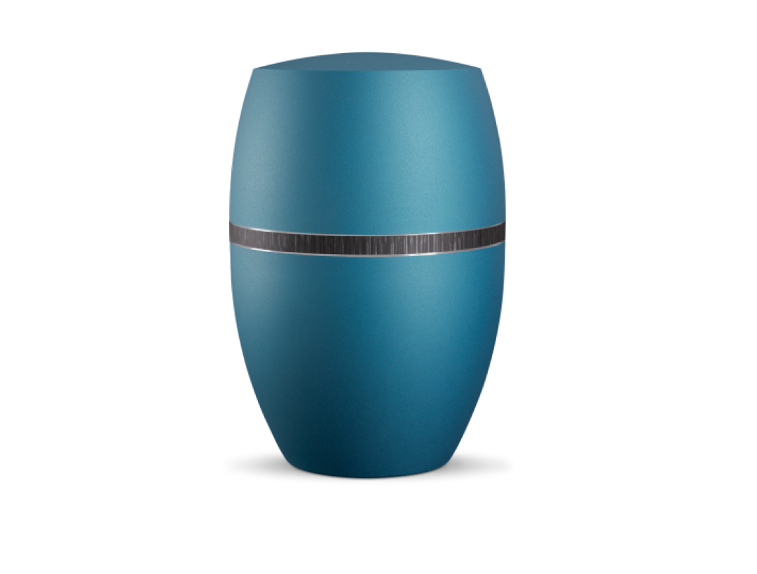 Infinity Veta, velvet Arctic Türkis, schwarz gebürstetes Dekor