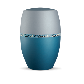 Infinity Artista, velvet Arctic Türkis/Eisblau, geometrisches Dekor Infinity Artista, velvet Arctic Türkis/Eisblau, geometrisches Dekor