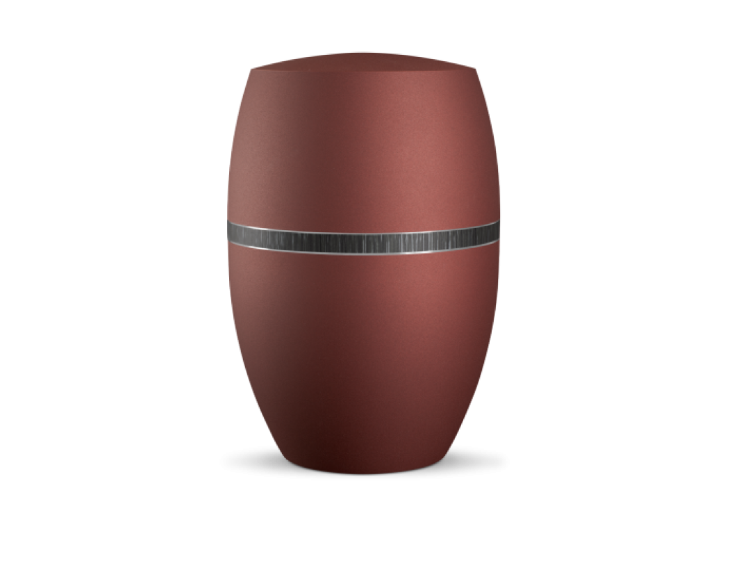 Infinity Veta, velvet Rubin, schwarz gebürstetes Dekor