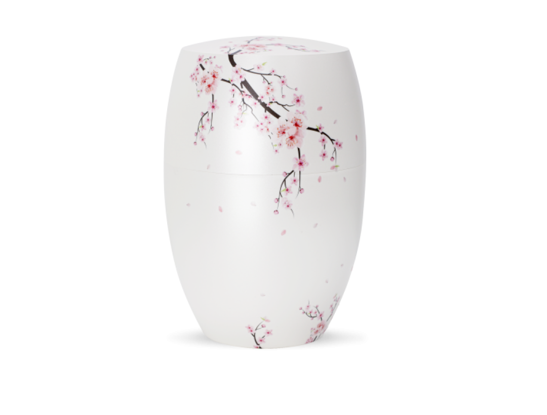 Edition Botanique, Perlmutt-Mattweiß, Kirschblüten Edition Botanique, Perlmutt-Mattweiß, Kirschblüten