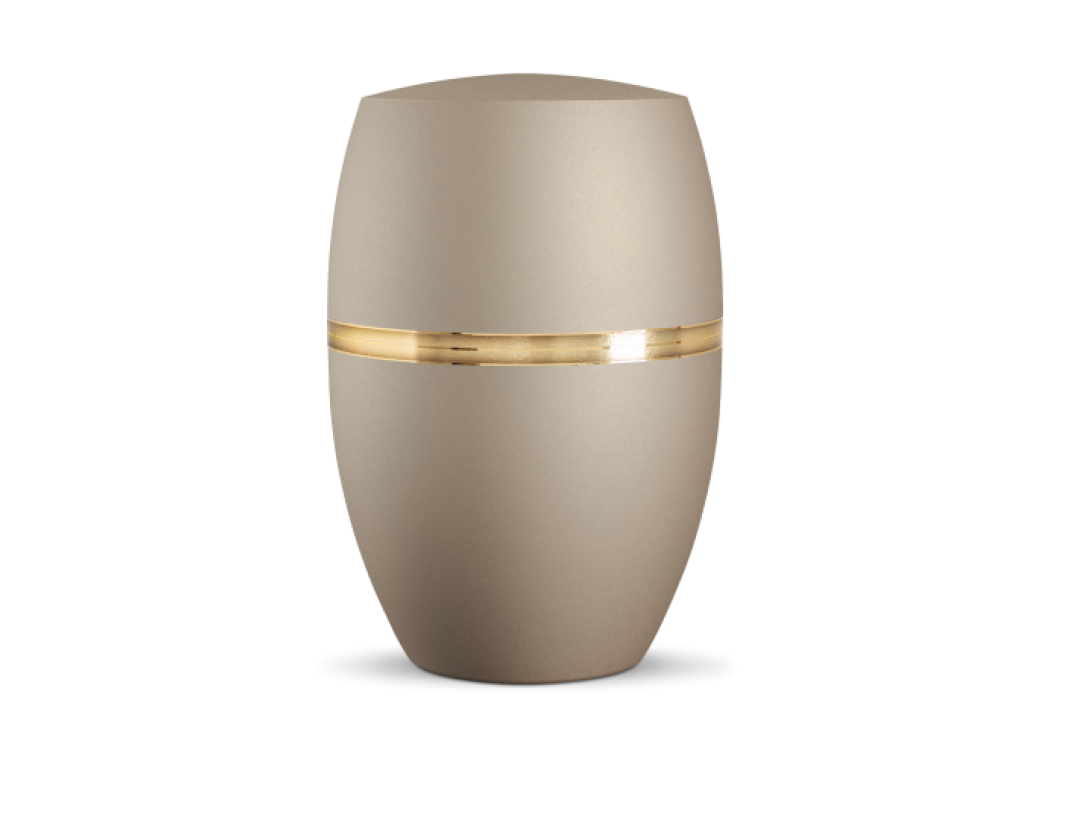 Infinity Ouro, velvet Champagner, gebürstetes Golddekor