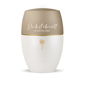 Edition Essence, Spruch und Pusteblume, Velvet Champagner