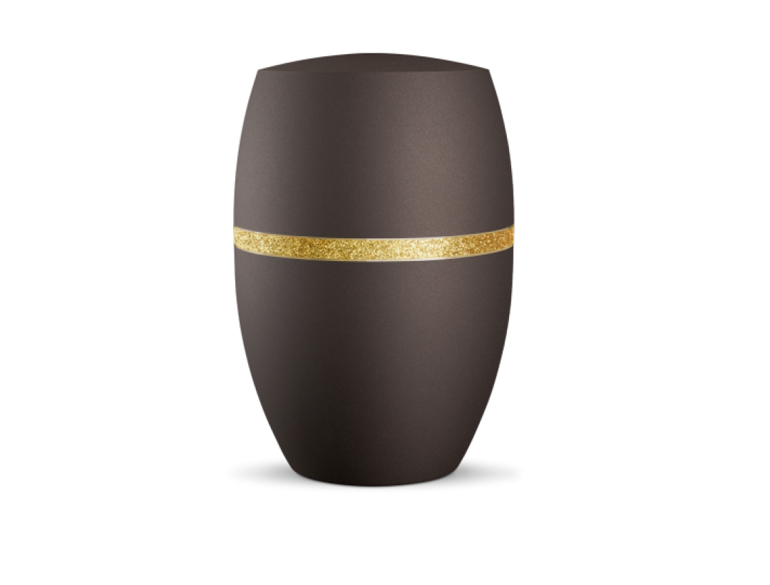 Infinity Glamour Gold, velvet Siena, Gold glitzerndes Dekor Infinity Glamour Gold, velvet Siena, Gold glitzerndes Dekor